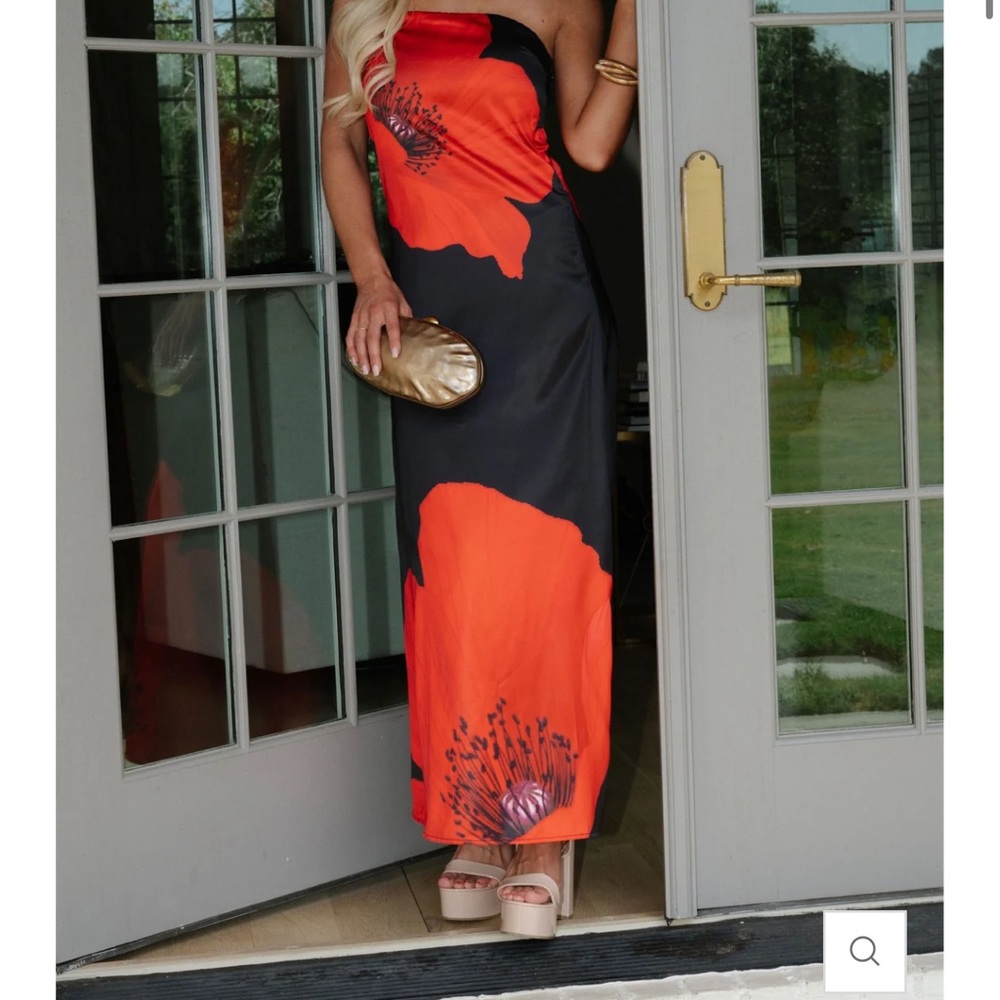 Amelia Floral Maxi Dress